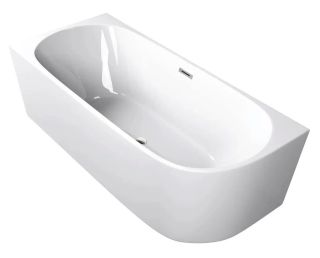 Ванна акриловая Ceruttispa Ami L CT10090 170x75 см белый